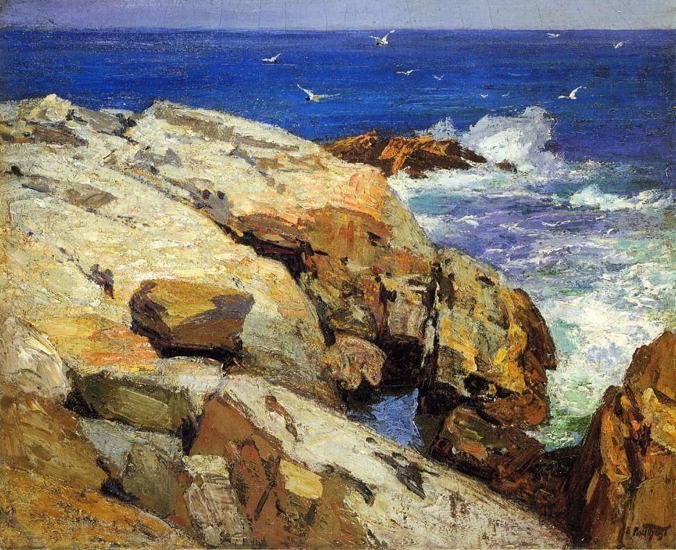Edward Henry Potthast The Maine Coast